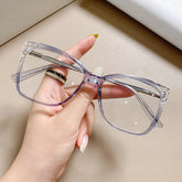 Elspeth Gradient TR90 Glasses Frame Cat Eye Frames Southood C3 gradient blue